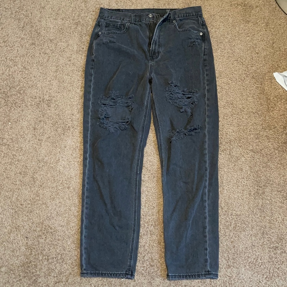 american eagle mom jeans